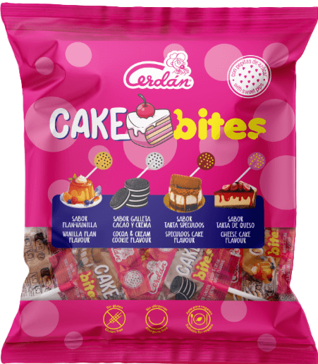 Sucettes cakes - Grossiste Confiserie Hauts-de-France