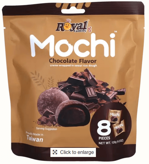 Mochi chocolat - Grossiste Biscuit Hauts-de-France