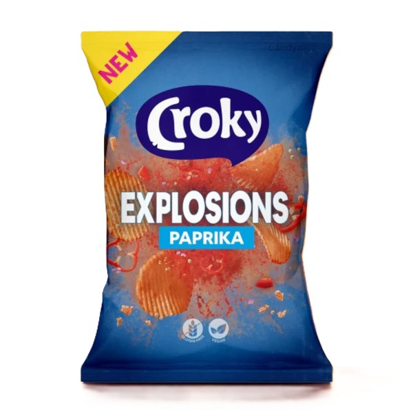 Chips Croky paprika 150g - Grossiste Snack Hauts-de-France