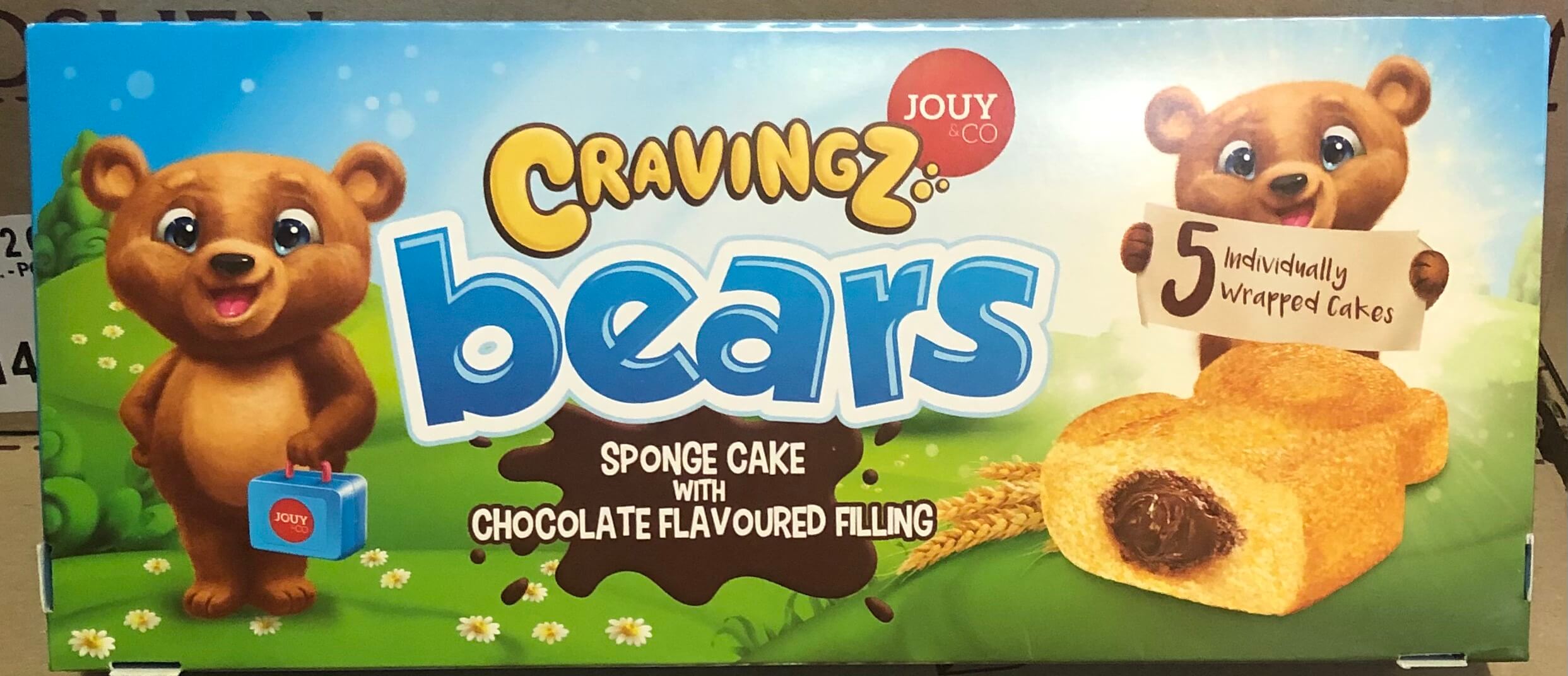 Bears chocolat - Grossiste Biscuit Hauts-de-France