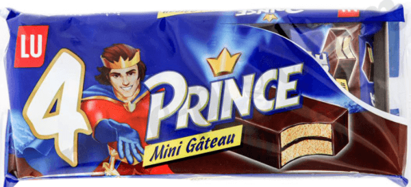 Lu Prince chocolat 4x30g - Grossiste Biscuit Hauts-de-France