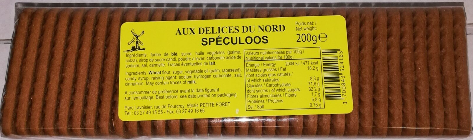 Spéculoos - Grossiste Biscuit Hauts-de-France