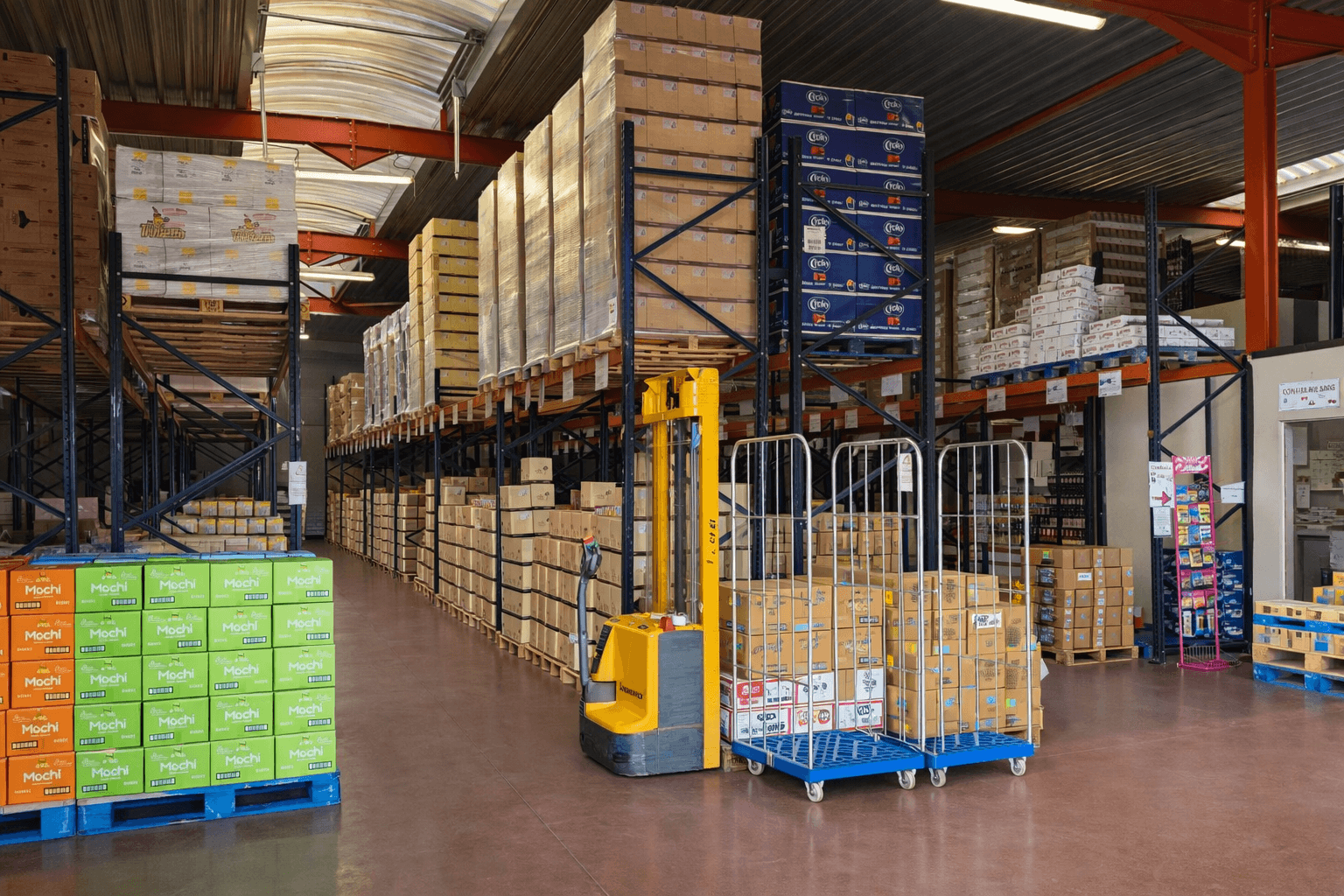 Intérieur du dépôt Aux Délices Du Nord