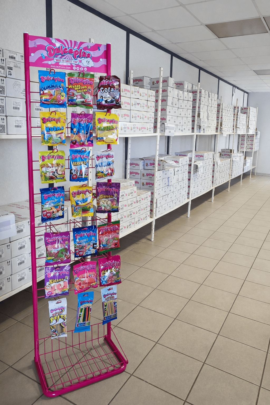 Intérieur du dépôt Aux Délices Du Nord